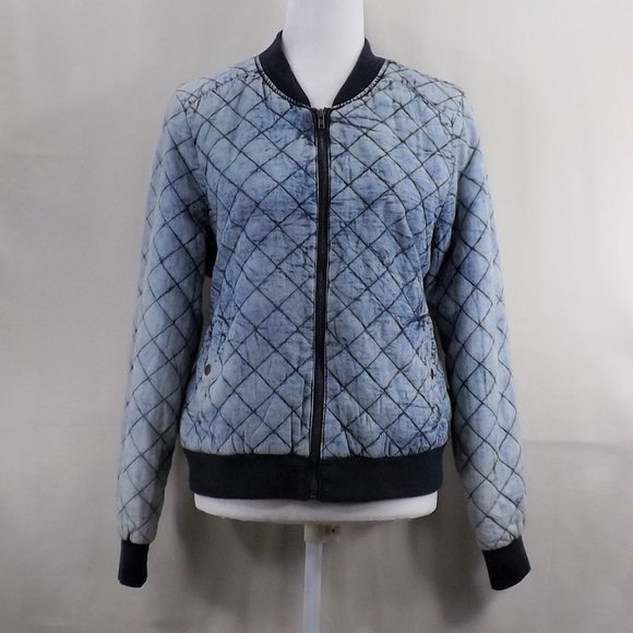 Ashley By 26 International Jackets & Blazers - NWOT Ashley by 26 International Washed Out Zip Quilted Coat L